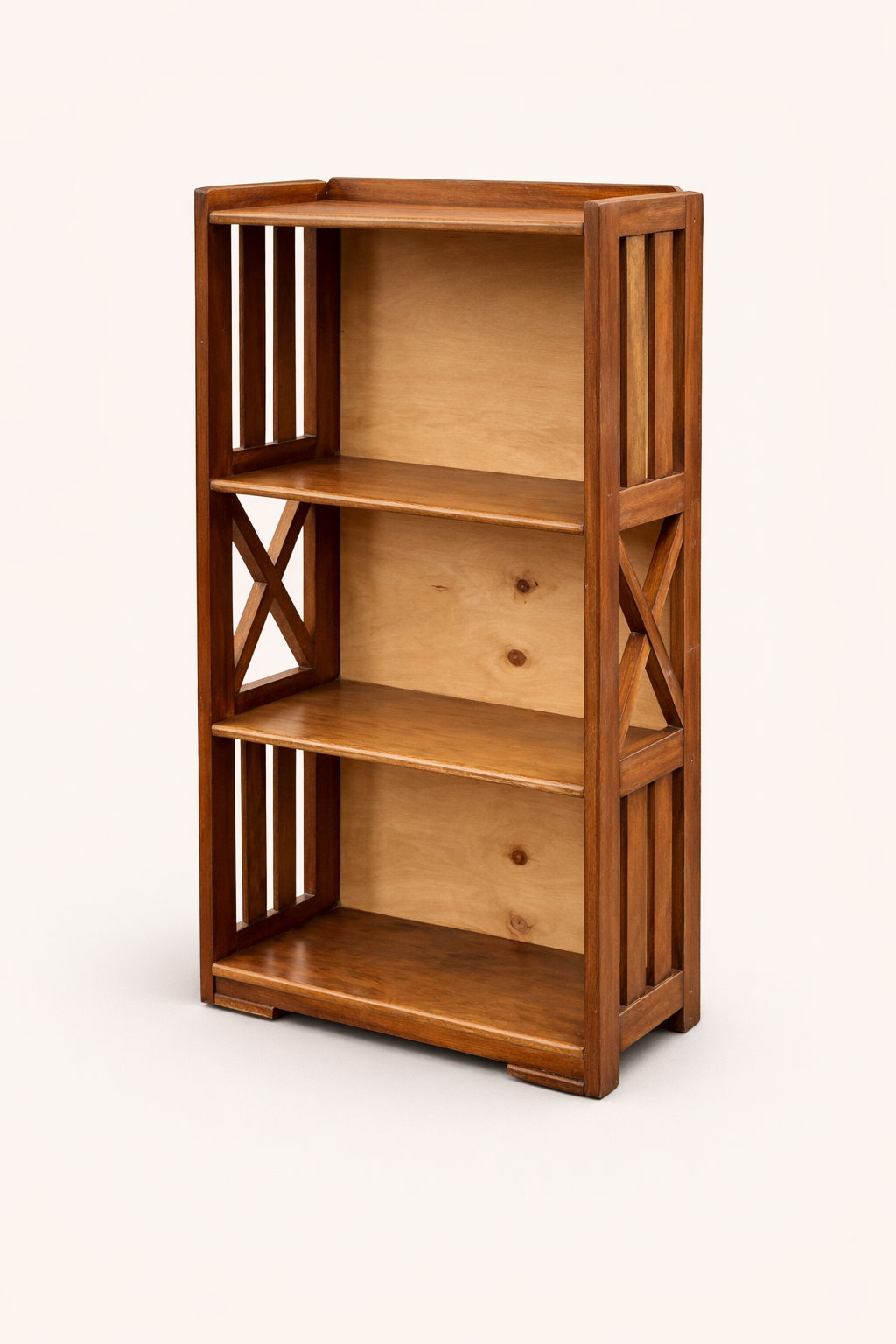 Book Shelf Kanga Ladder — handcrafted African furniture by Bimos Furniture in Kenya (view 2)