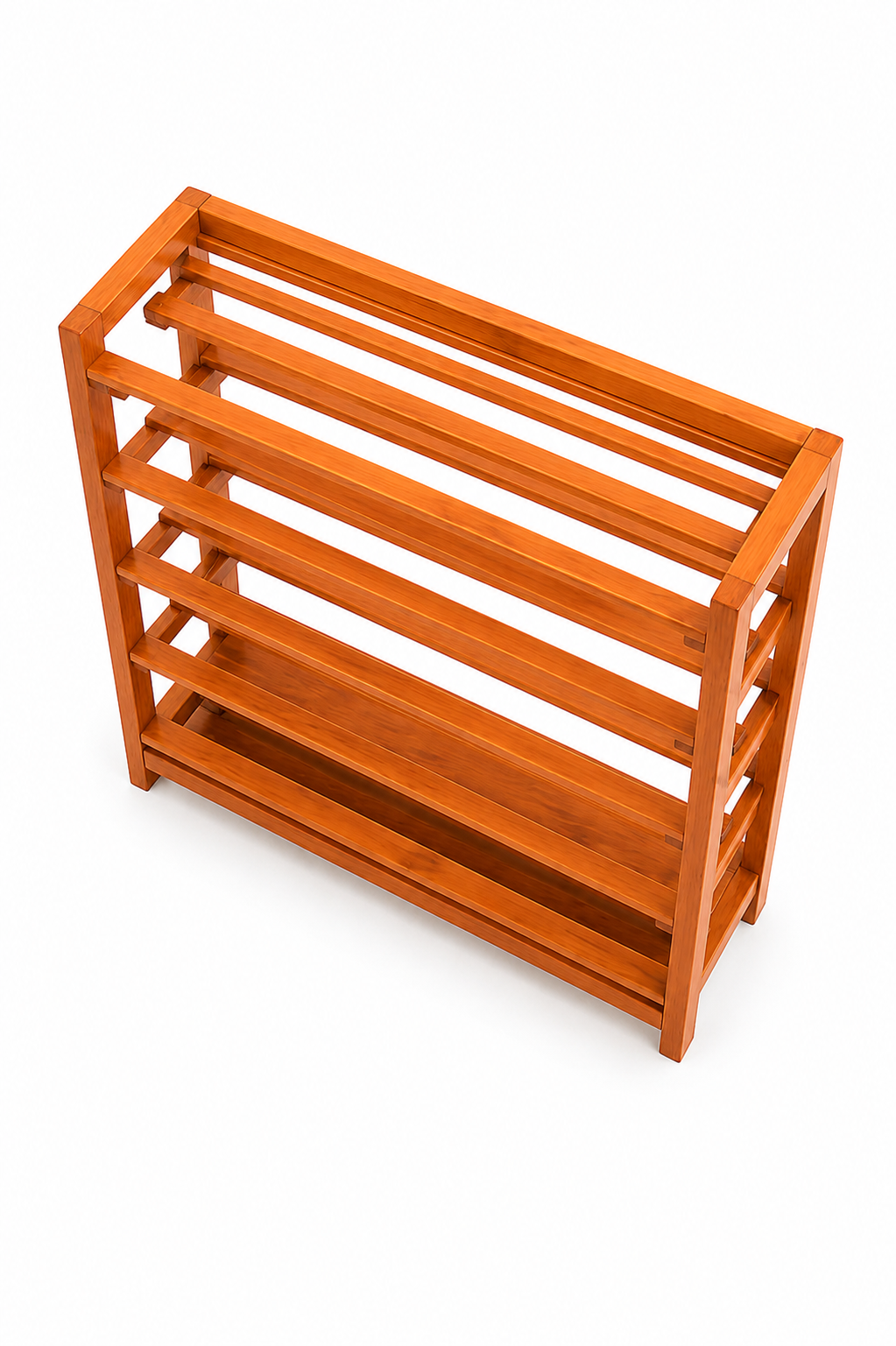 Cheli Shoe Rack — handcrafted African furniture by Mt Carmel  in Kenya (view 2)
