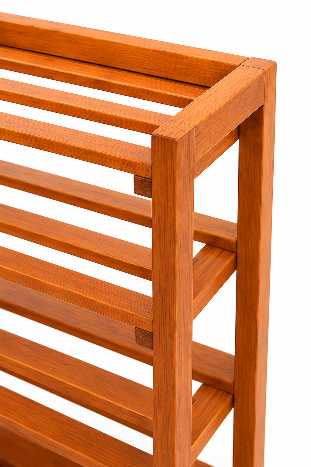 Cheli Shoe Rack — handcrafted African furniture by Mt Carmel  in Kenya (view 3)