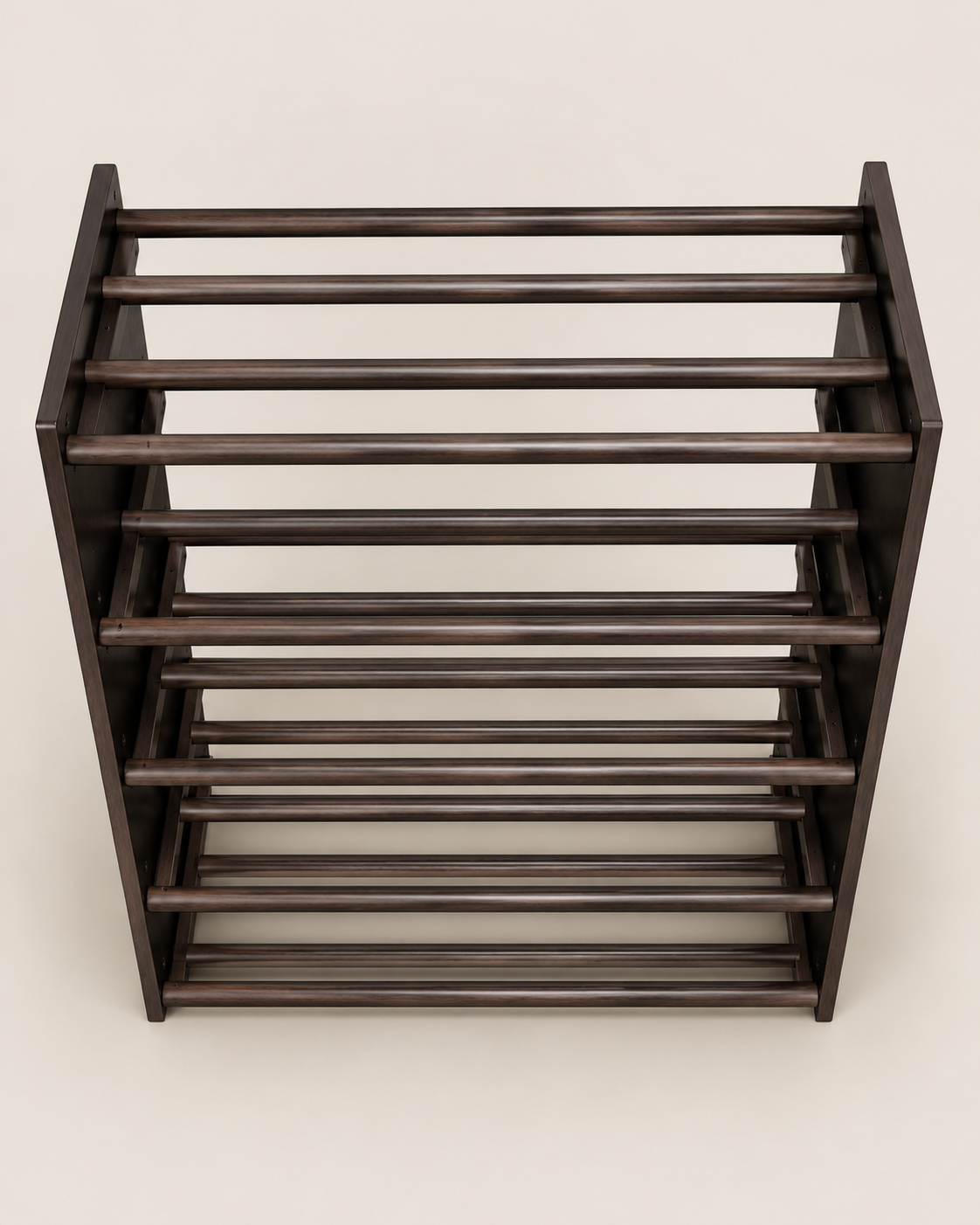 Cheborge Shoe Rack — handcrafted African furniture by Modernbuild  in Kenya (view 3)