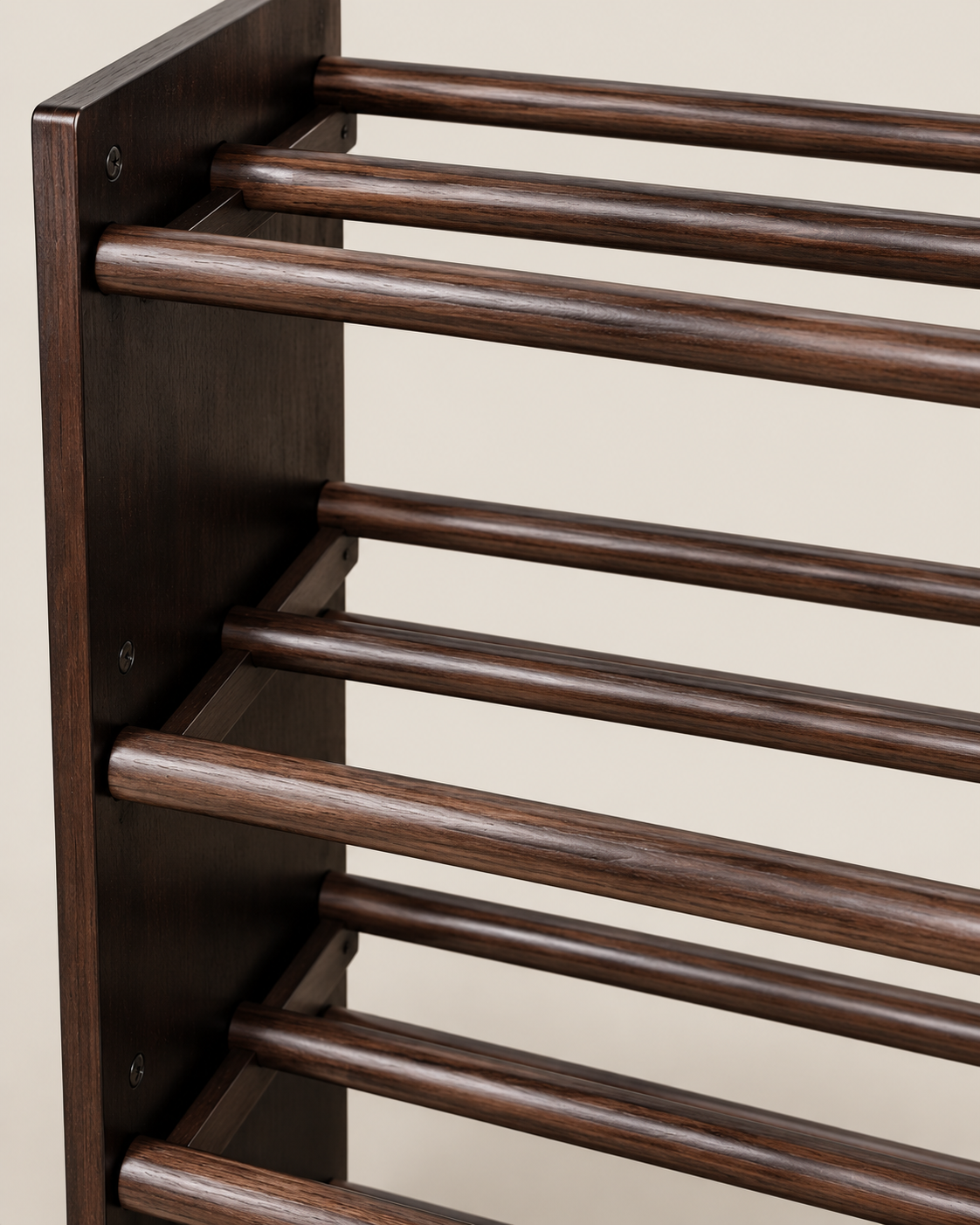 Cheborge Shoe Rack — handcrafted African furniture by Modernbuild  in Kenya (view 4)