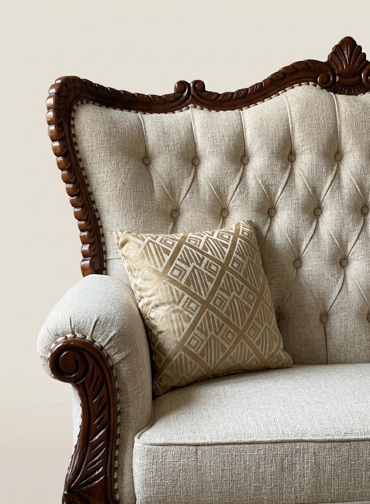Funzi Living Set — handcrafted African furniture by Eq furniture  in Kenya (view 3)