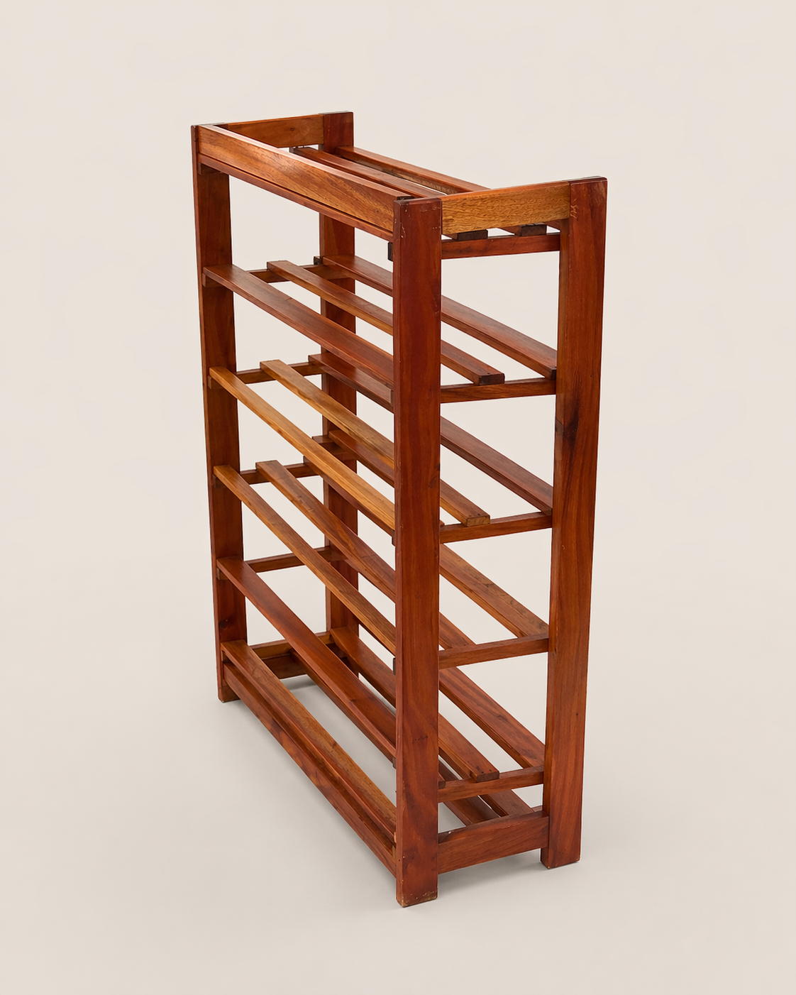 Abeta shoe rack — handcrafted African furniture by Marineimali393 in Kenya (view 3)