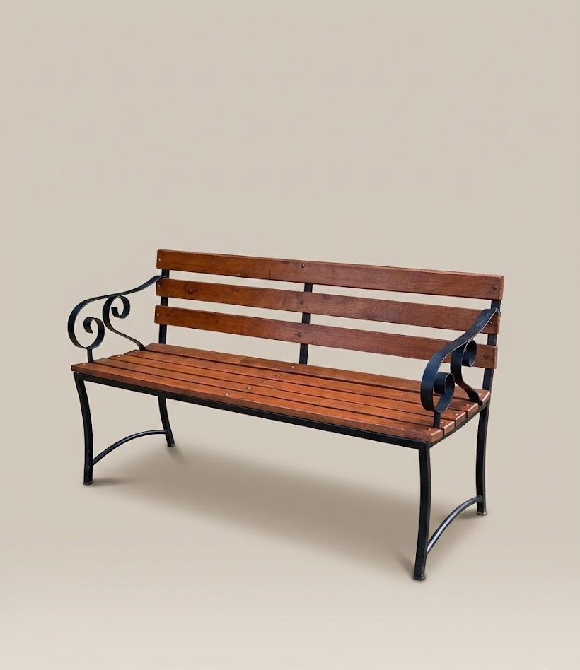 Faida Garden Bench — handcrafted African furniture by Marineimali393 in Kenya (view 2)