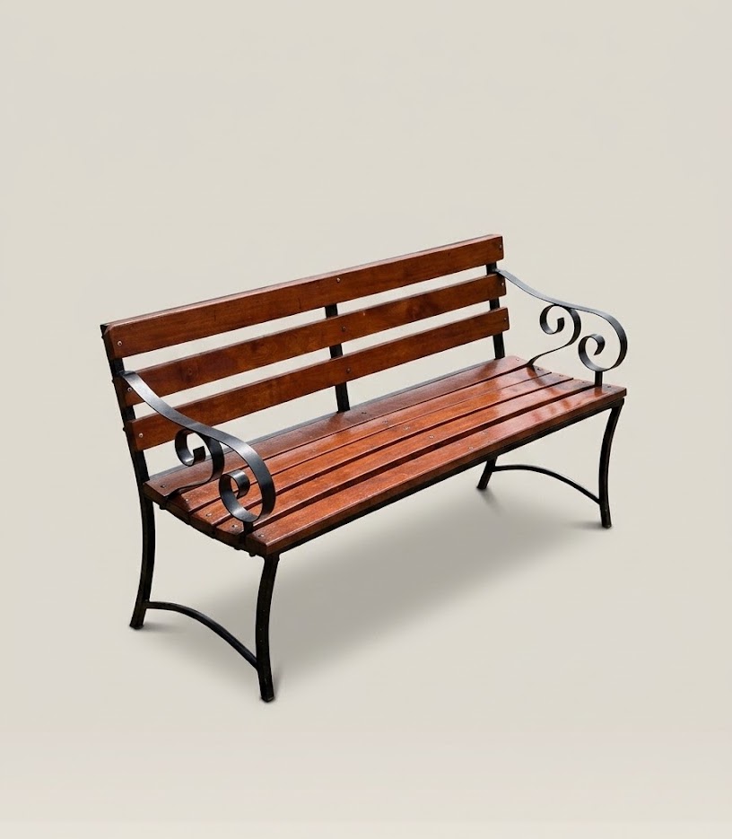 Faida Garden Bench — handcrafted African furniture by Marineimali393 in Kenya (view 3)