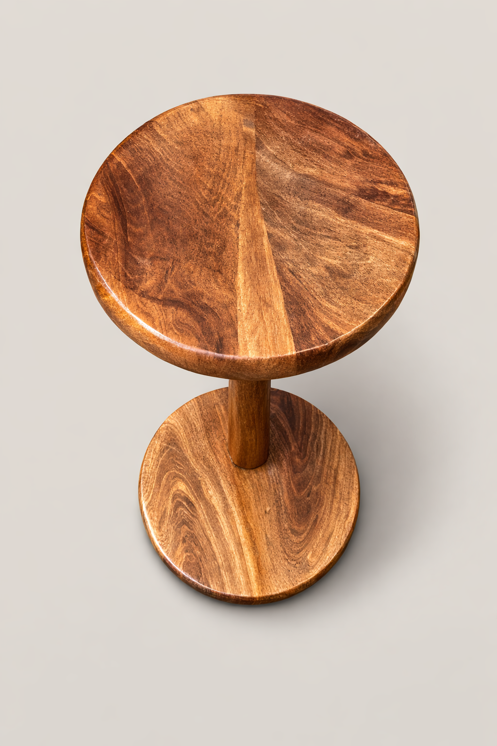 Jipya Stool Accent — handcrafted African furniture by Sue Woodland furniture in Kenya (view 2)