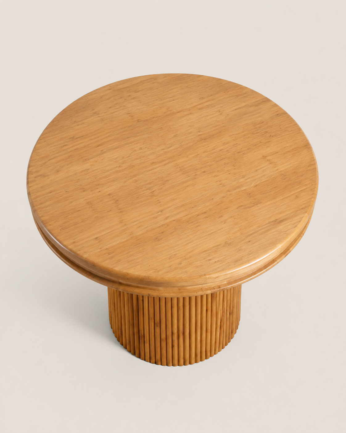 Chechebwa Pedestal Dining Table — handcrafted African furniture by El Mundo Furniture in Kenya (view 2)