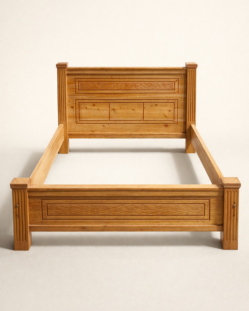 Ruiru 5by6 Queen Size Bed — handcrafted African furniture by Antonyojina in Kenya (view 2)
