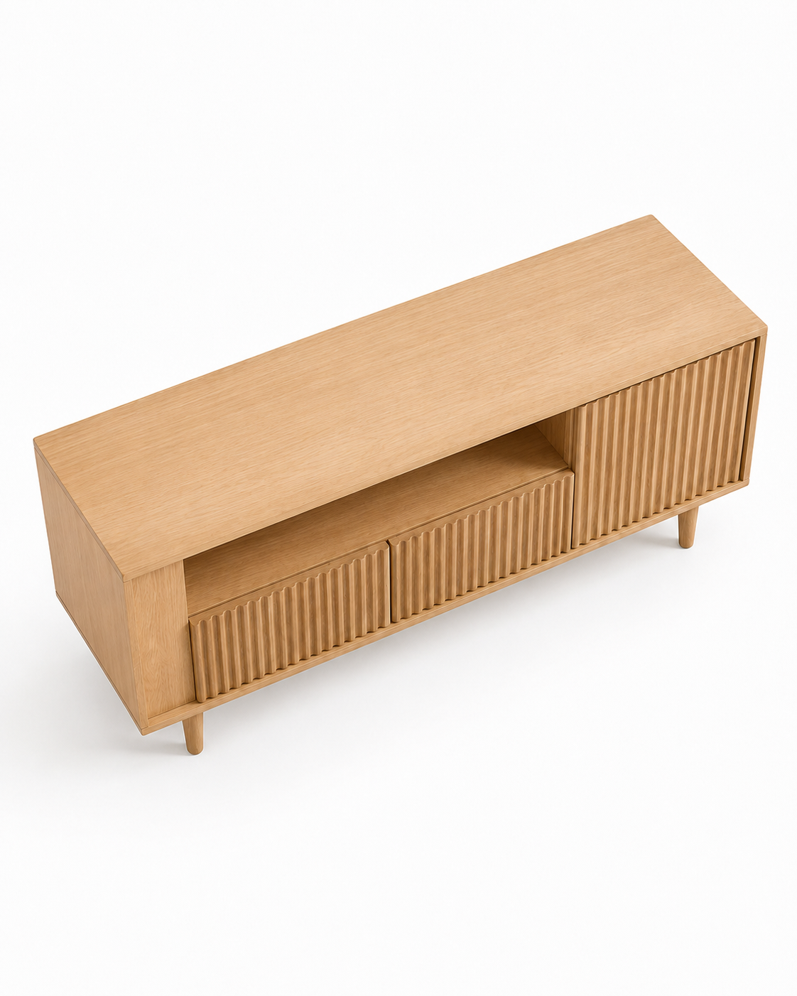 Dhabihu Media Console — handcrafted African furniture by Vejo furniture  in Kenya (view 2)