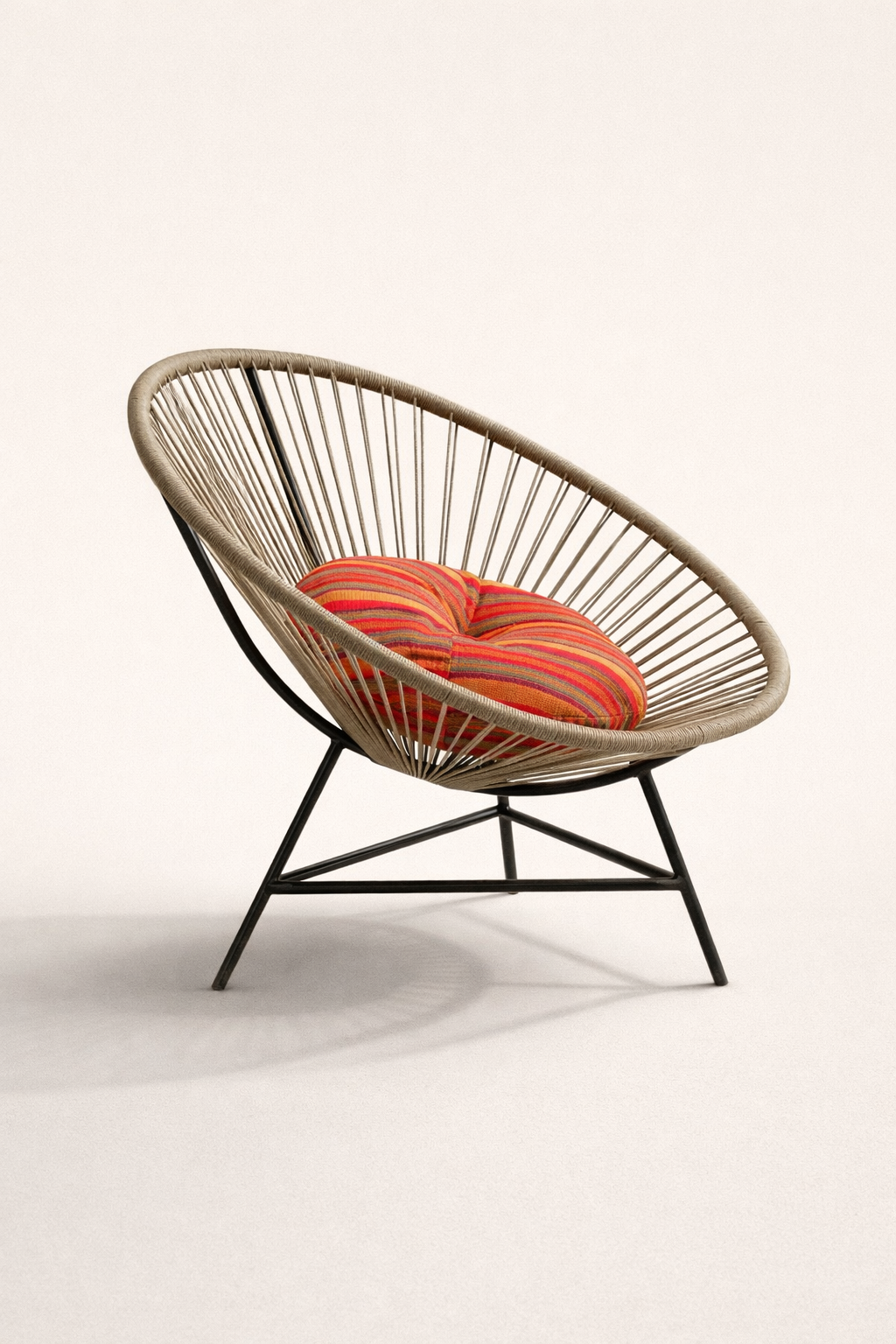 Mbeu Balcony Seat — handcrafted African outdoor by Miche Miche in Kenya (view 2)
