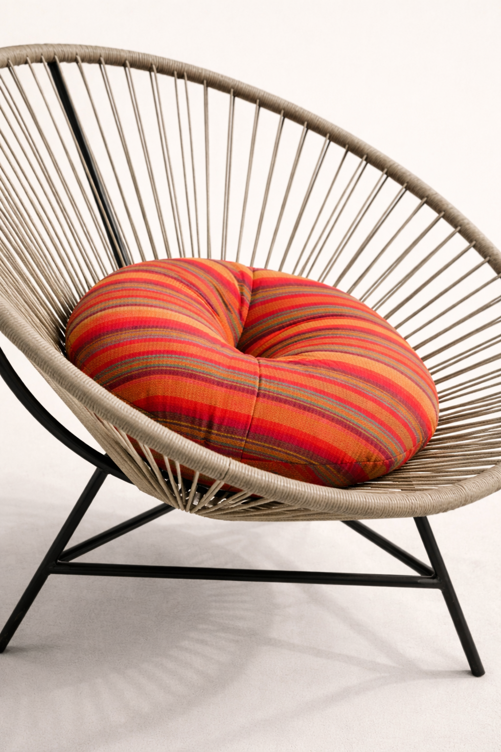 Mbeu Balcony Seat — handcrafted African outdoor by Miche Miche in Kenya (view 3)