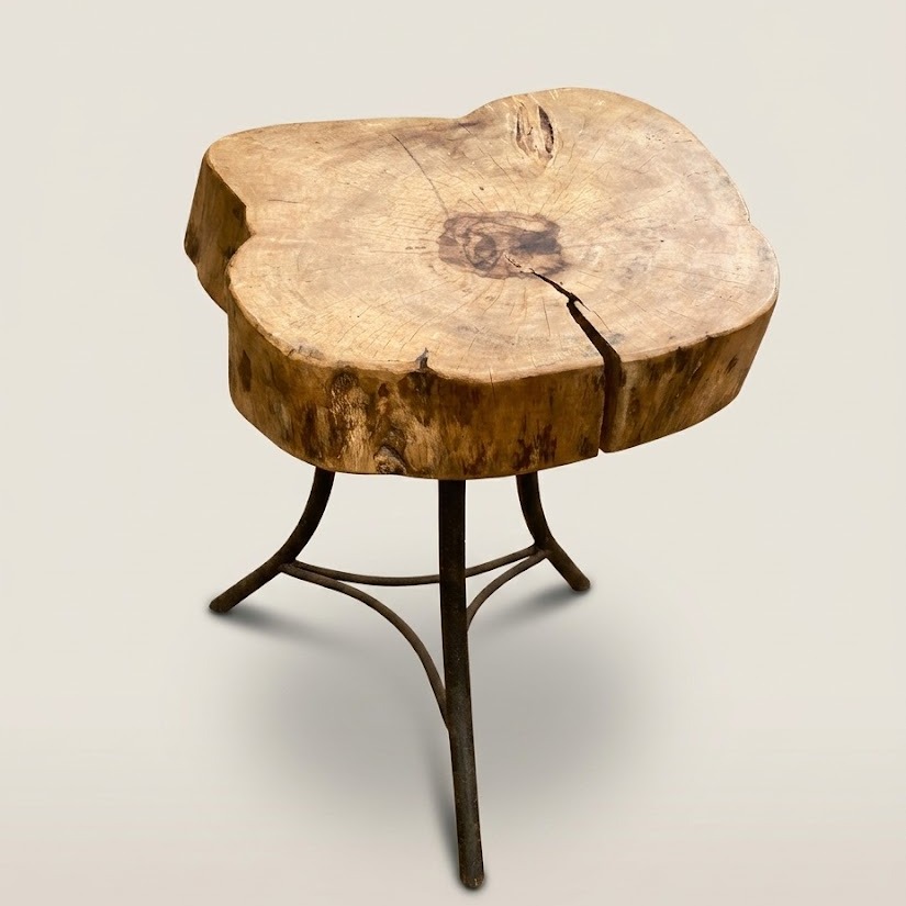Mbingu Stool Side Table — handcrafted African furniture by Natural art furniture  in Kenya