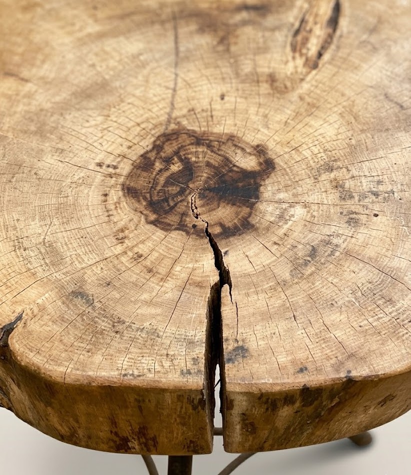 Mbingu Stool Side Table — handcrafted African furniture by Natural art furniture  in Kenya (view 3)