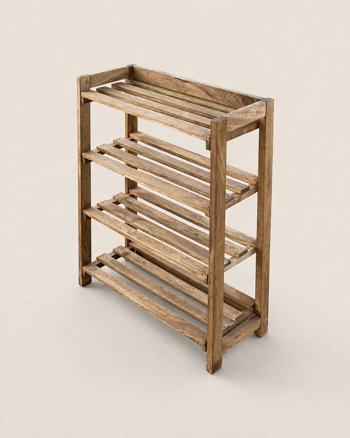 Mbingu Shoe Rack — handcrafted African furniture by Oskechi  Furnitures in Kenya
