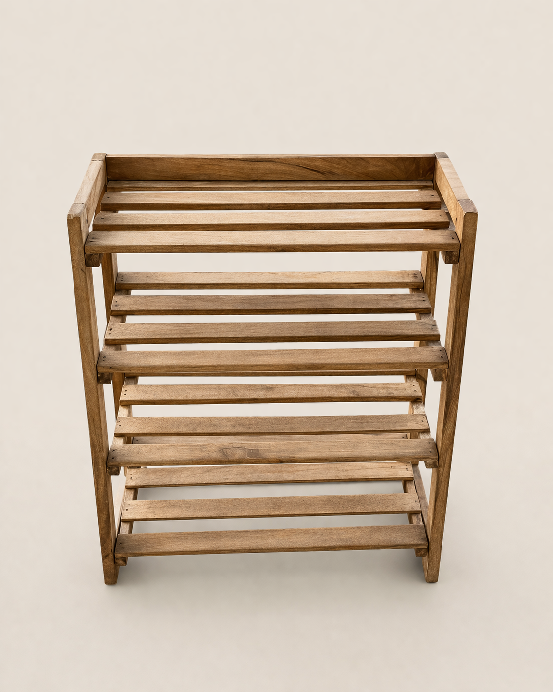 Mbingu Shoe Rack — handcrafted African furniture by Oskechi  Furnitures in Kenya (view 2)