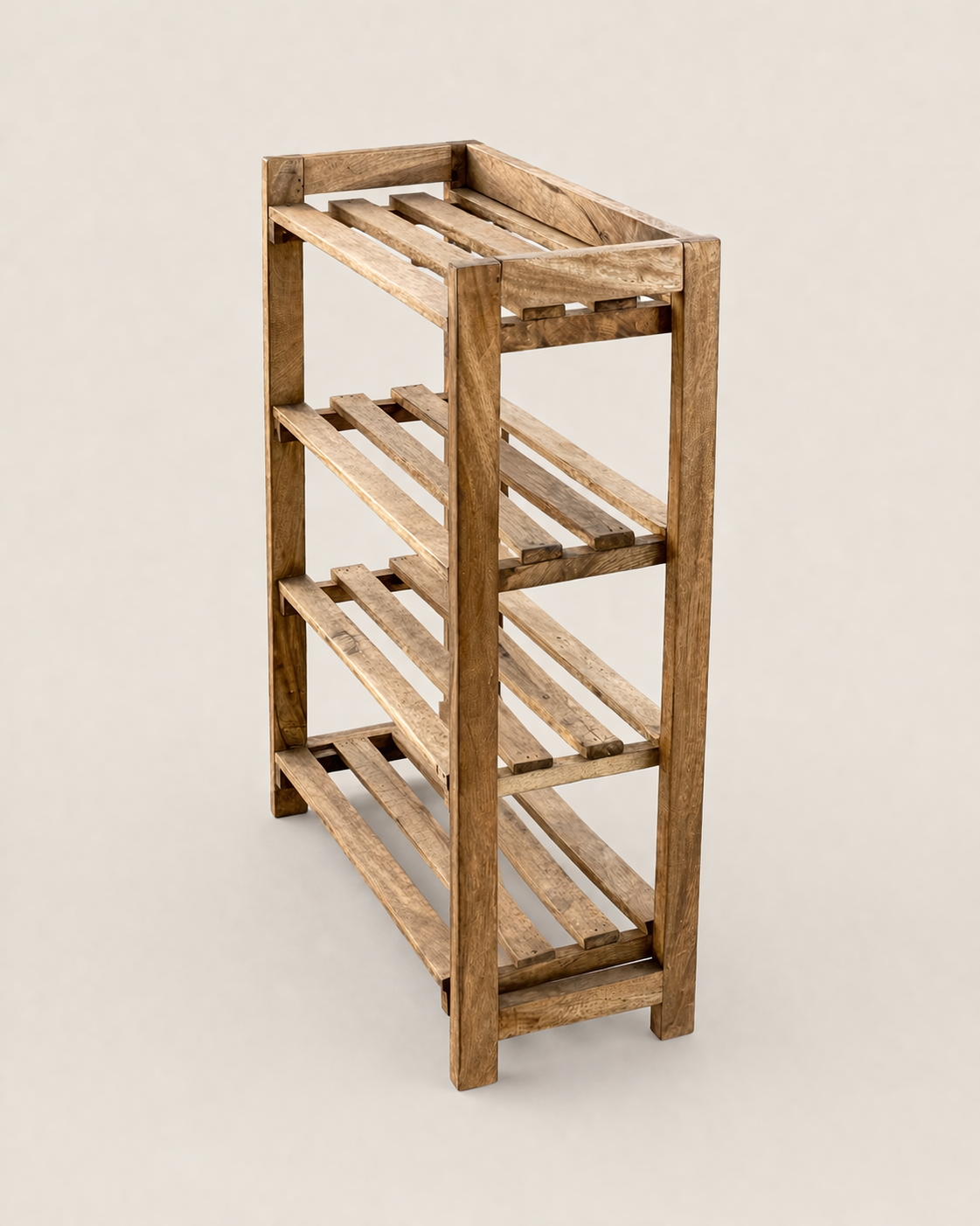 Mbingu Shoe Rack — handcrafted African furniture by Oskechi  Furnitures in Kenya (view 3)