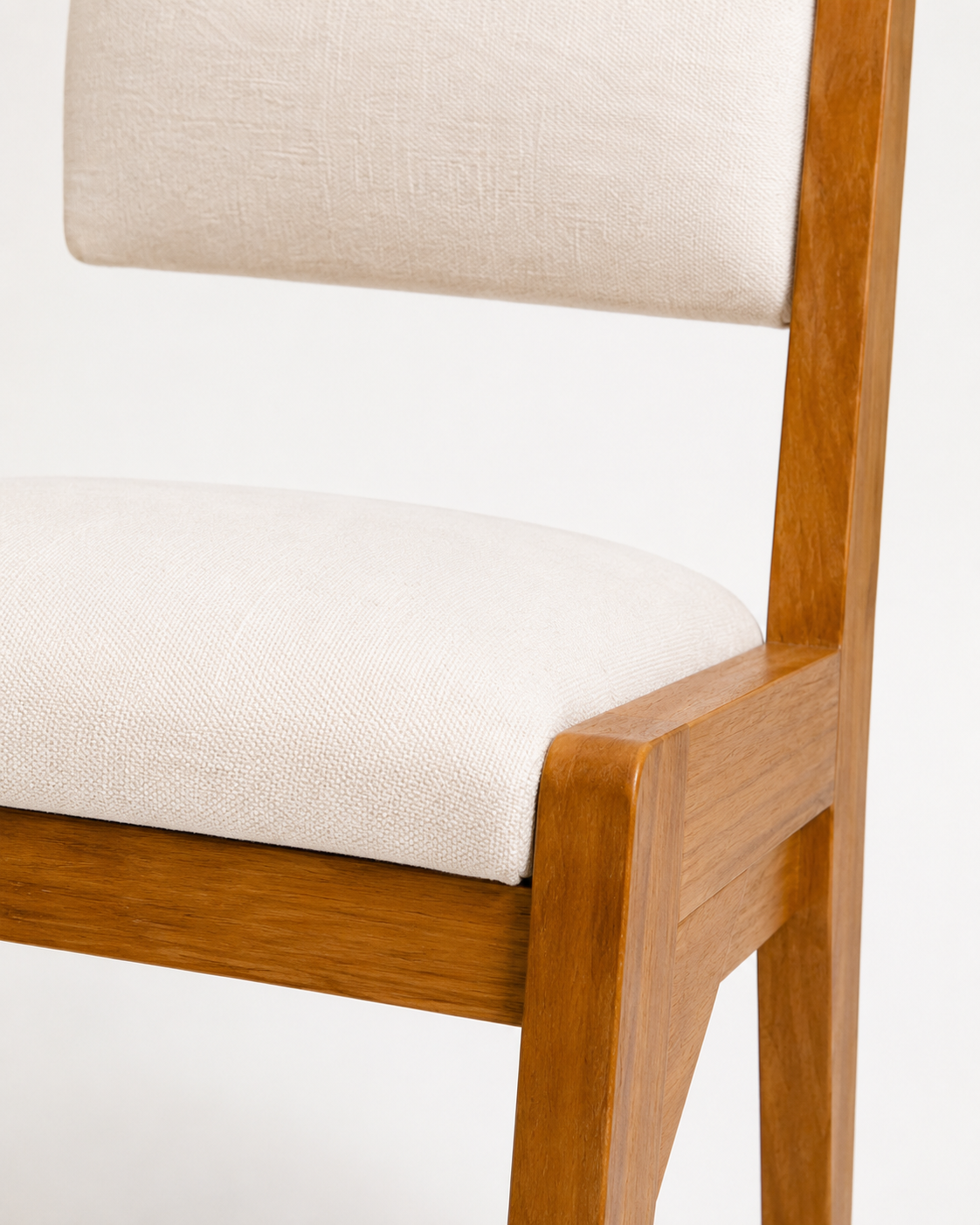 Zuri Wooden Dining Chair — handcrafted African furniture by Andmorecode in Kenya (view 3)