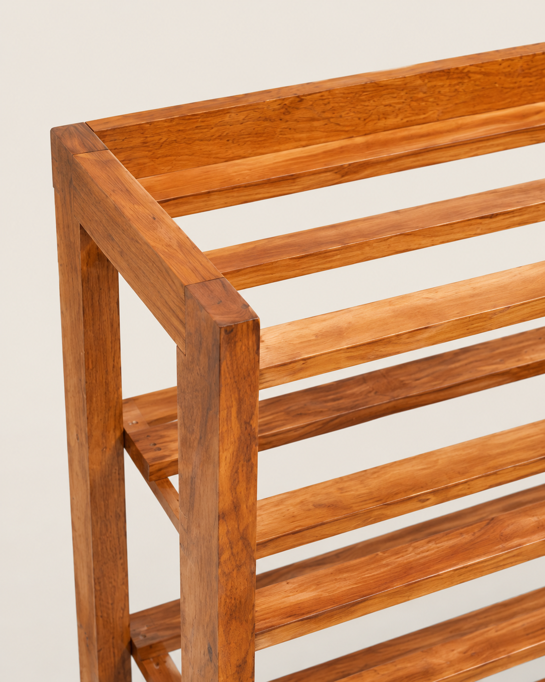 Abedi Shoe Rack — handcrafted African furniture by Harries furniture  in Kenya (view 3)