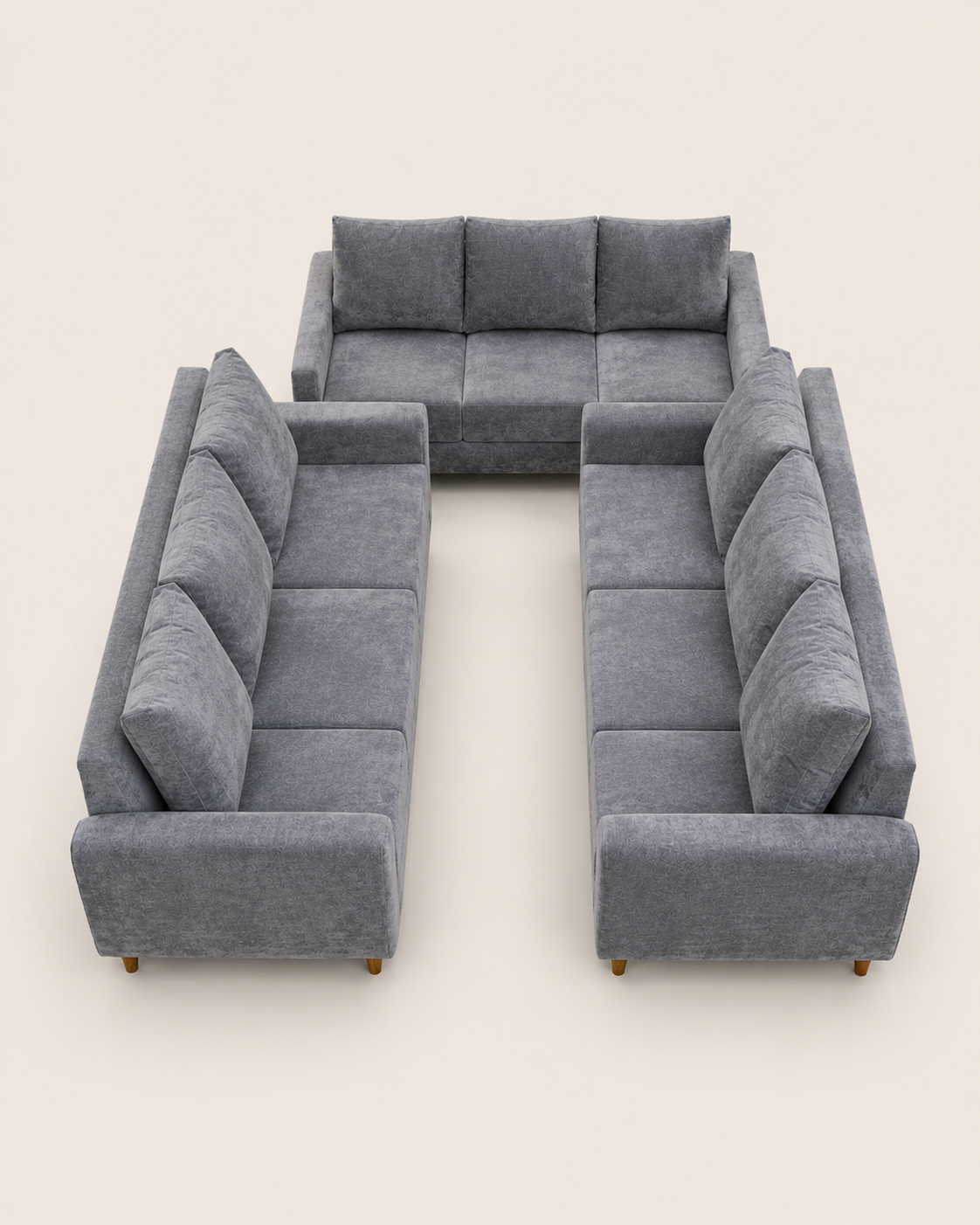 Nneka Sectional Sofa — handcrafted African furniture by Moseso furniture  in Kenya (view 3)