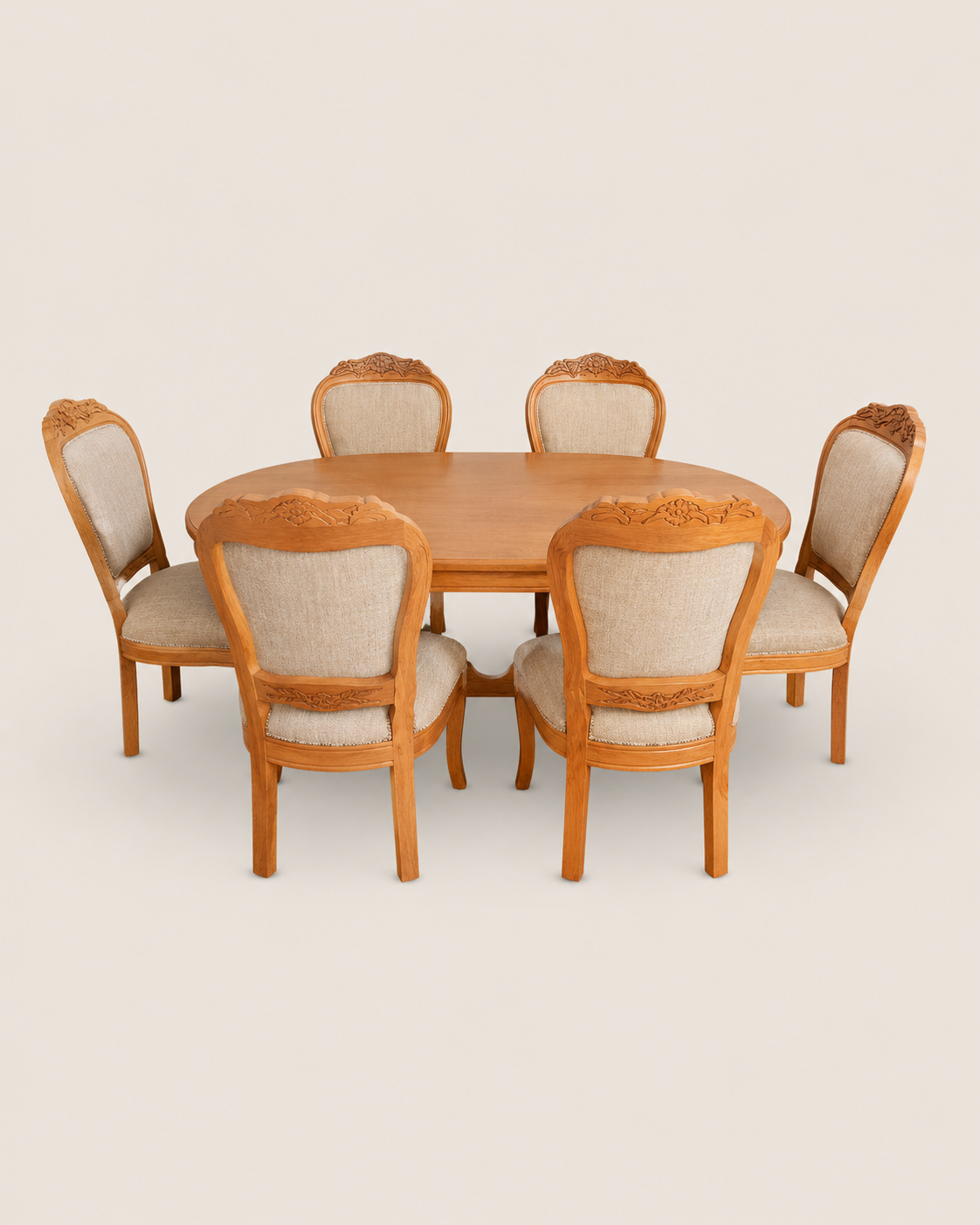 Mbili Dining Set — handcrafted African furniture by Grace furniture  in Kenya (view 2)