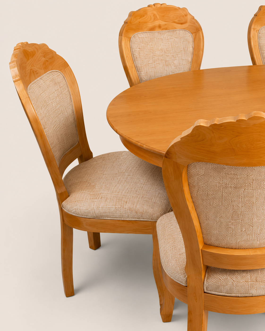 Mbili Dining Set — handcrafted African furniture by Grace furniture  in Kenya (view 3)