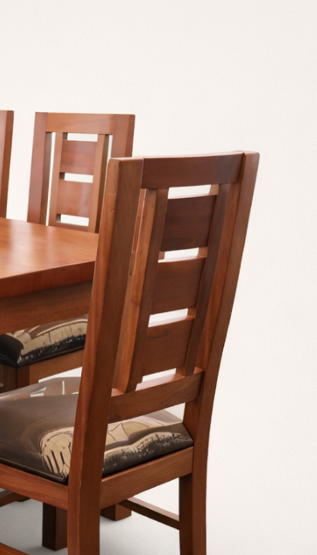 Jua Mahogany Dining Table — handcrafted African furniture by Promising furniture world  in Kenya (view 2)