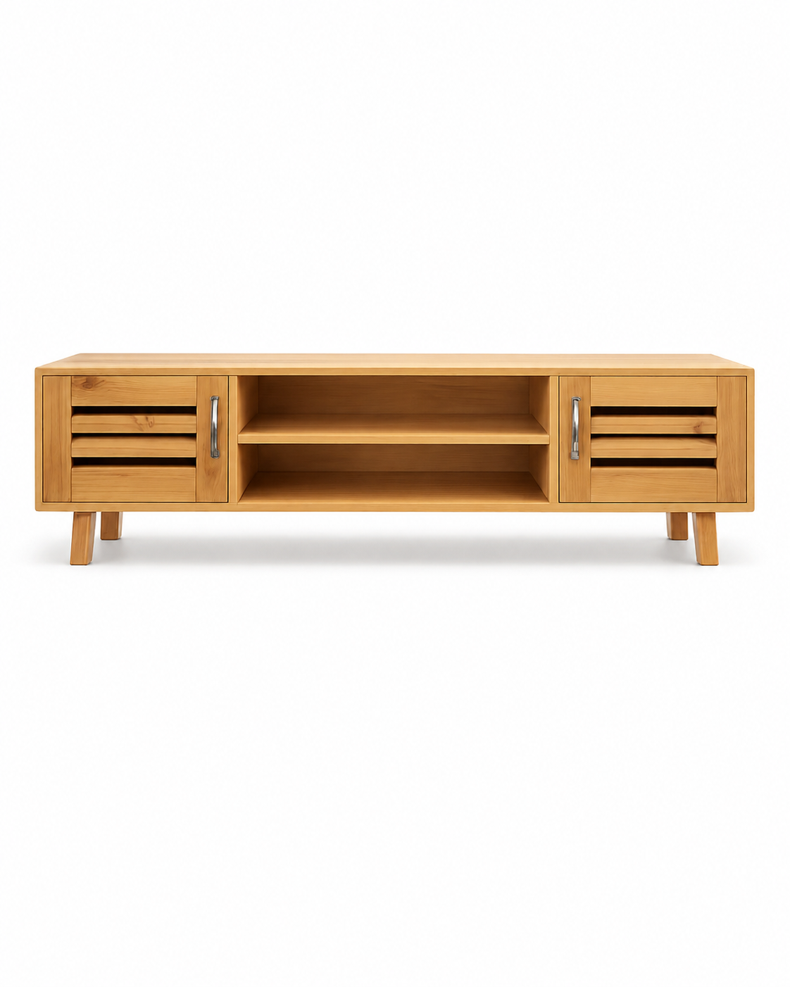 Cfani Media Console — handcrafted African furniture by Ebenezer Furnitures in Kenya (view 2)