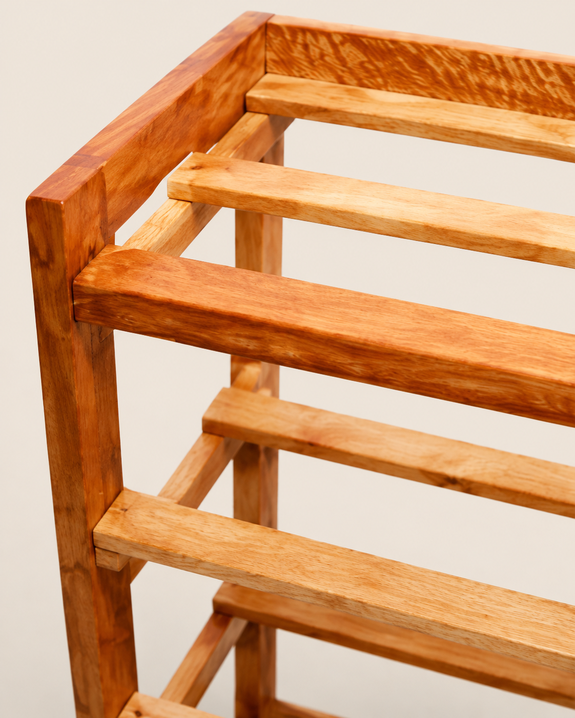 Thiof Shoe Rack — handcrafted African furniture by Kaimosi metals in Kenya (view 4)