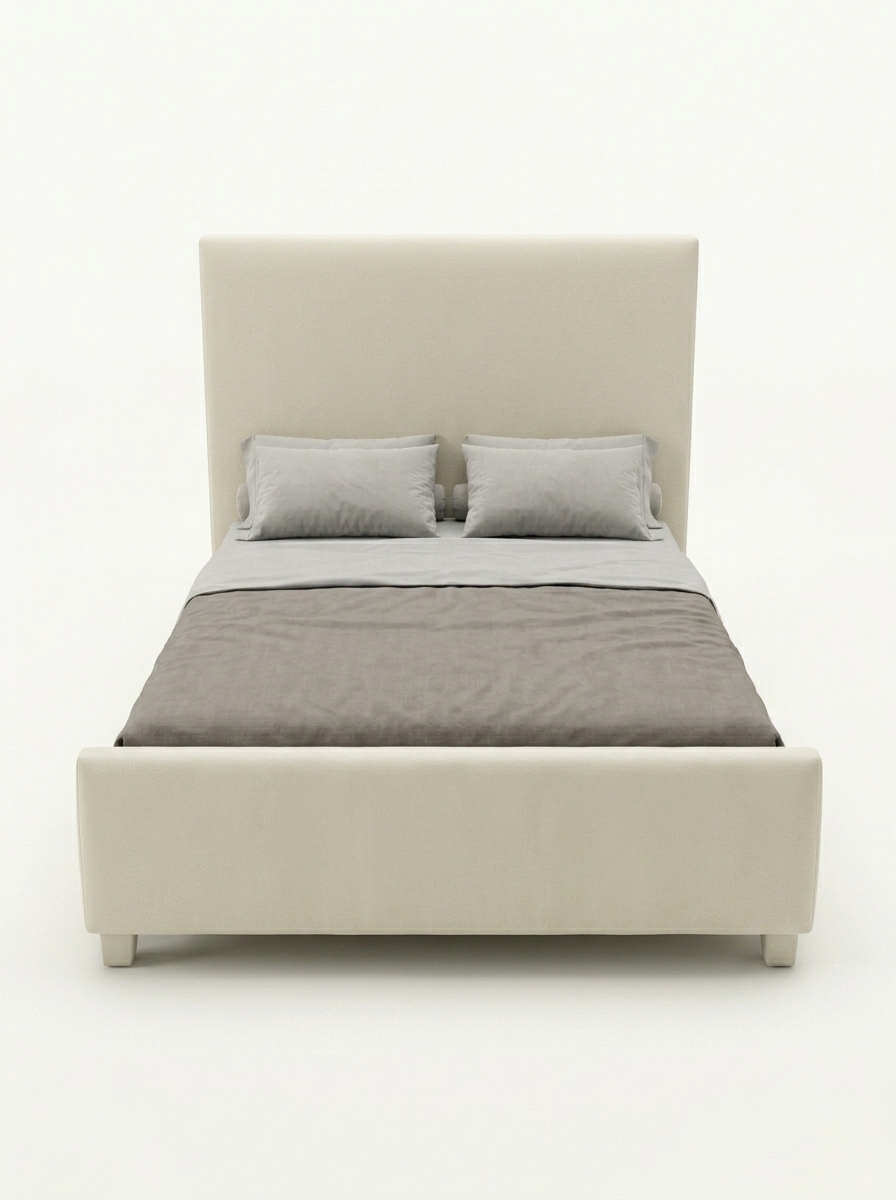Kilifi Upholstered Bed — handcrafted African furniture by Sarah furniture  in Kenya (view 2)