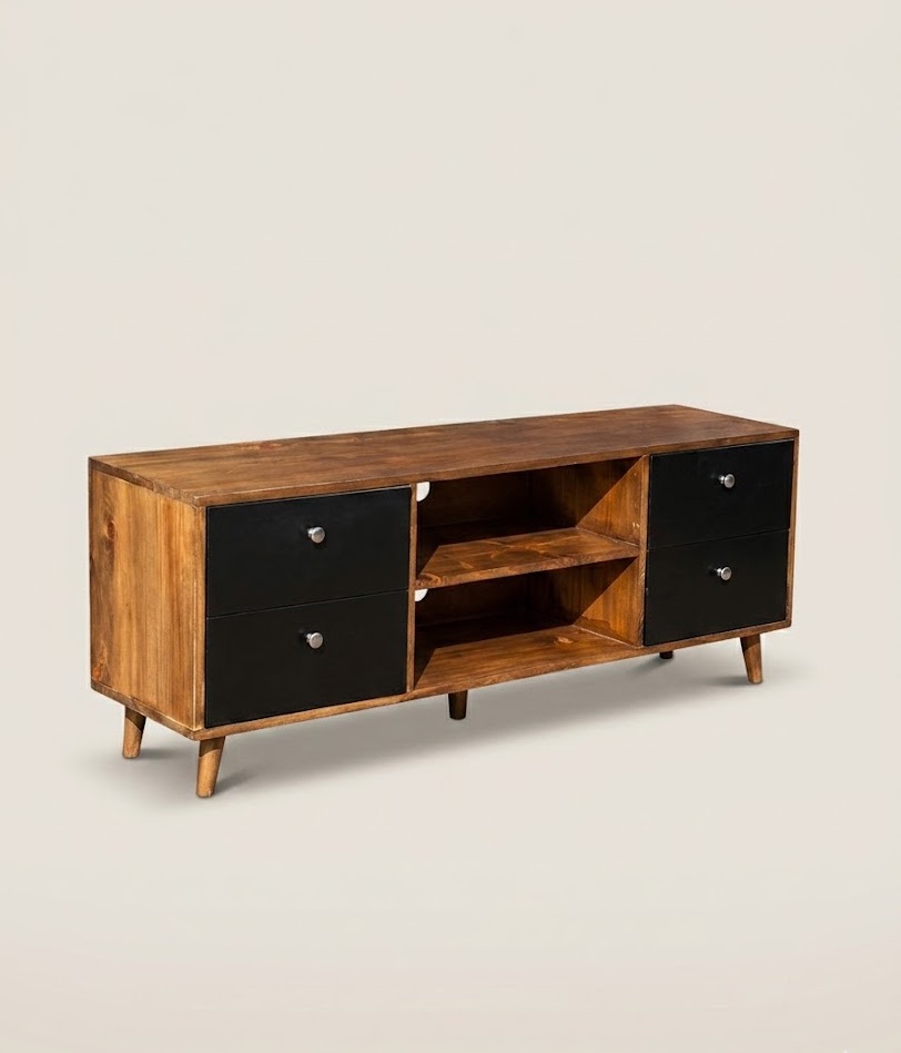 Tv Stand  Kikore — handcrafted African furniture by Charliesfabke  in Kenya (view 2)