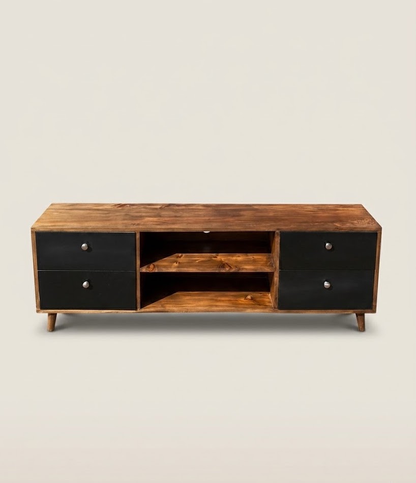 Tv Stand  Kikore — handcrafted African furniture by Charliesfabke  in Kenya