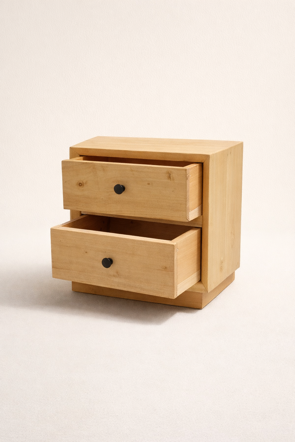 Bao Two-Drawer Nightstand — handcrafted African furniture by Koyo furniture in Kenya (view 2)