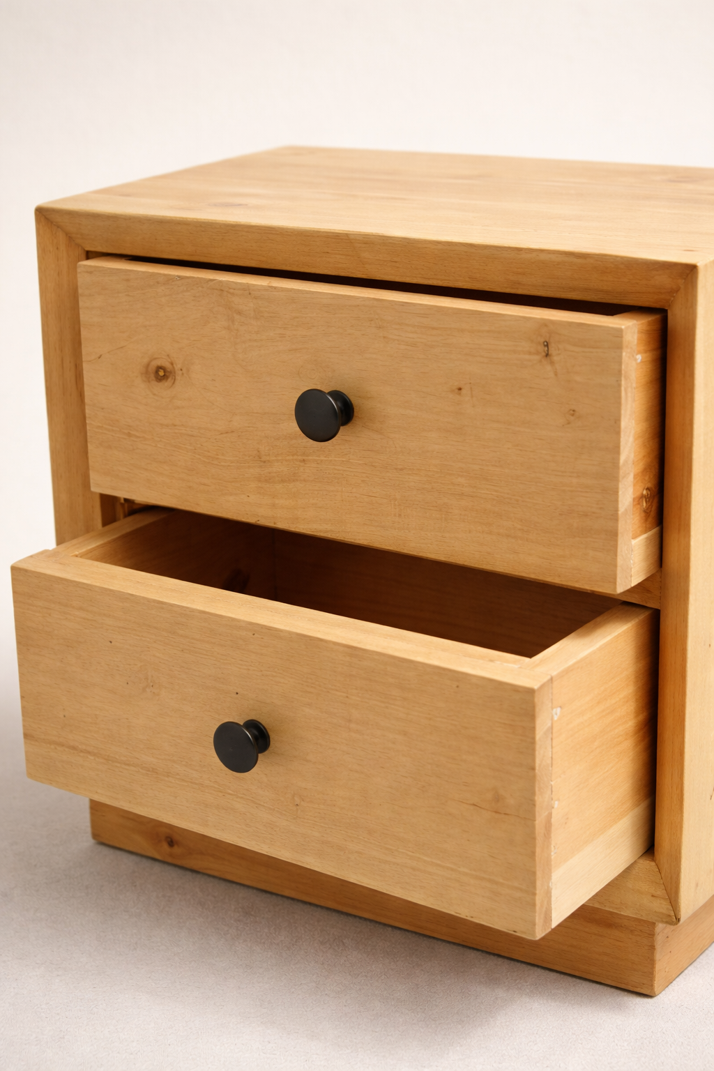Bao Two-Drawer Nightstand — handcrafted African furniture by Koyo furniture in Kenya (view 3)