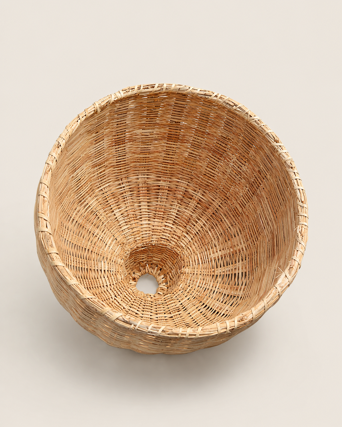 Fumba Pyprus Lampshade — handcrafted African lighting by Liondiwan  in Kenya (view 2)