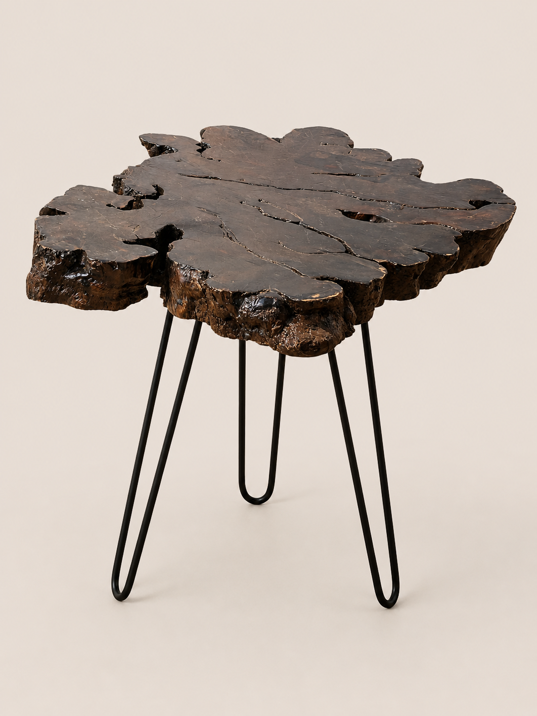 Saba Treetop Side Table — handcrafted African furniture by Paruth  in Kenya