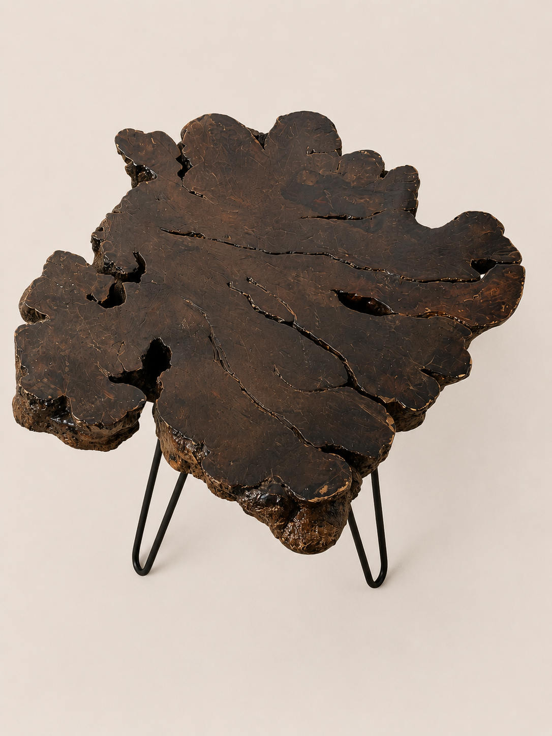 Saba Treetop Side Table — handcrafted African furniture by Paruth  in Kenya (view 2)