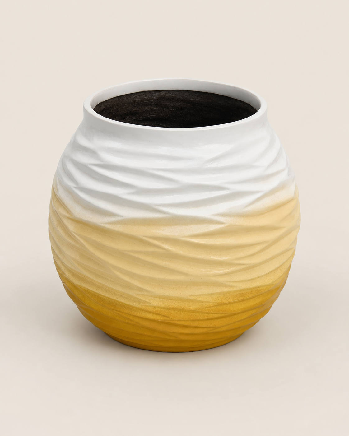 Busati Planter — handcrafted African outdoor by John fiberglasspots in Kenya