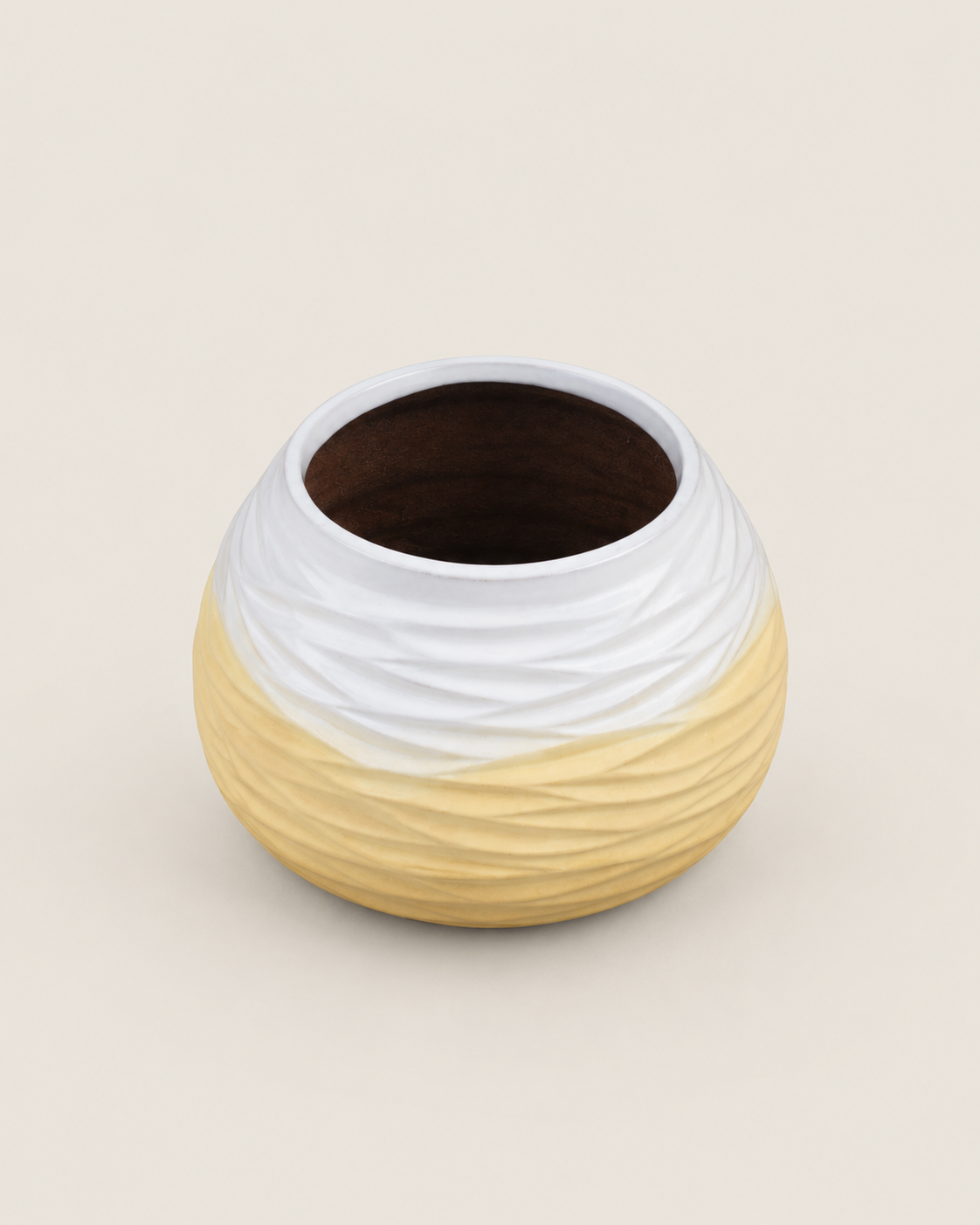 Busati Planter — handcrafted African outdoor by John fiberglasspots in Kenya (view 2)