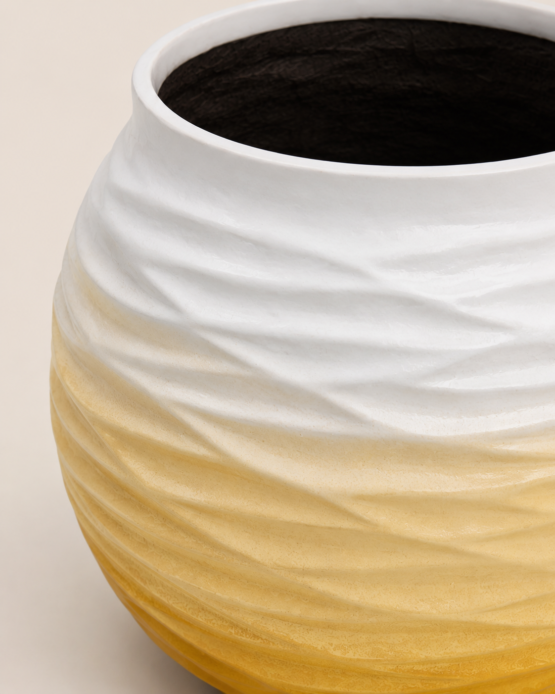 Busati Planter — handcrafted African outdoor by John fiberglasspots in Kenya (view 3)