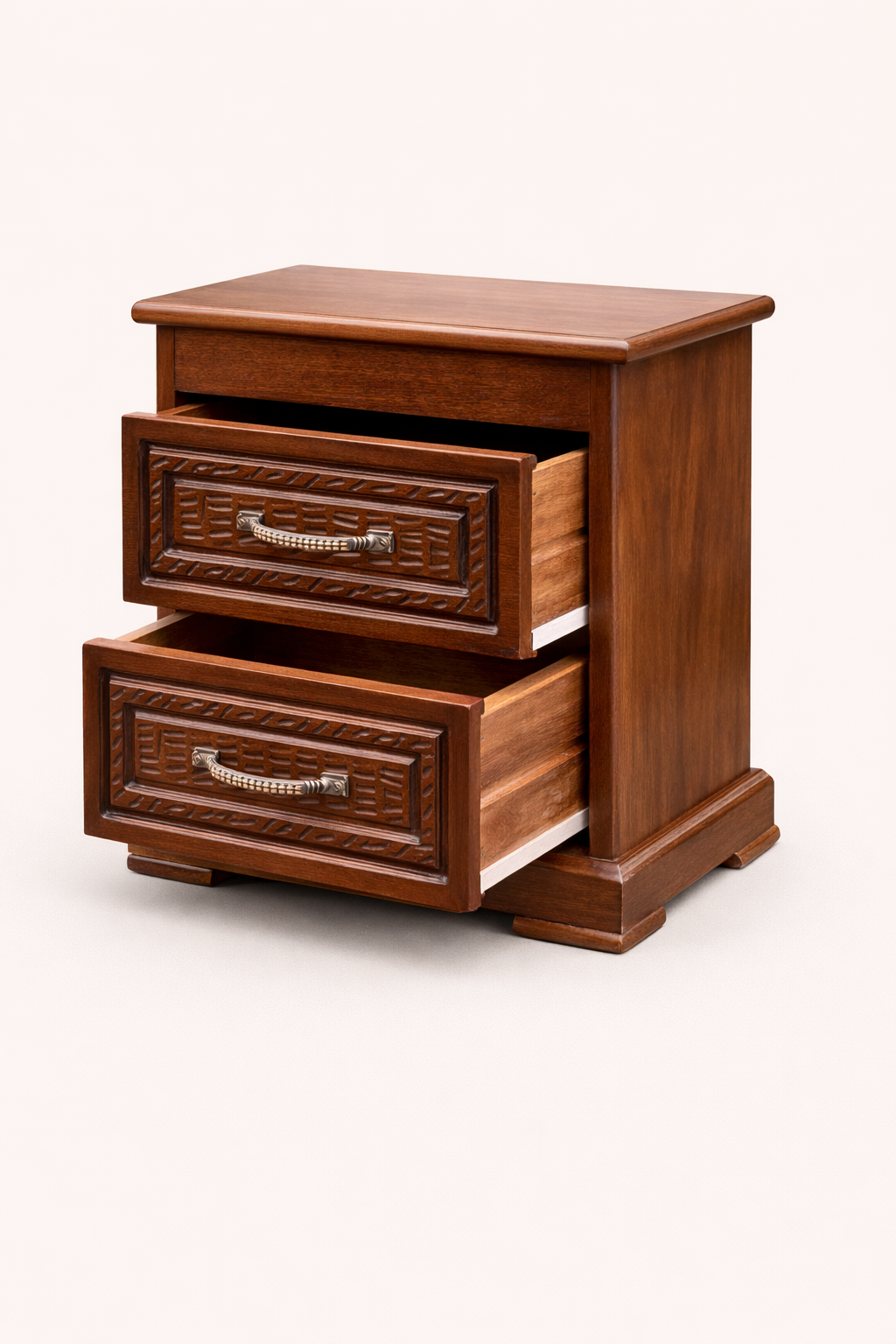Mvumo Bed Side Drawer — handcrafted African furniture by Bimos Furniture in Kenya (view 2)
