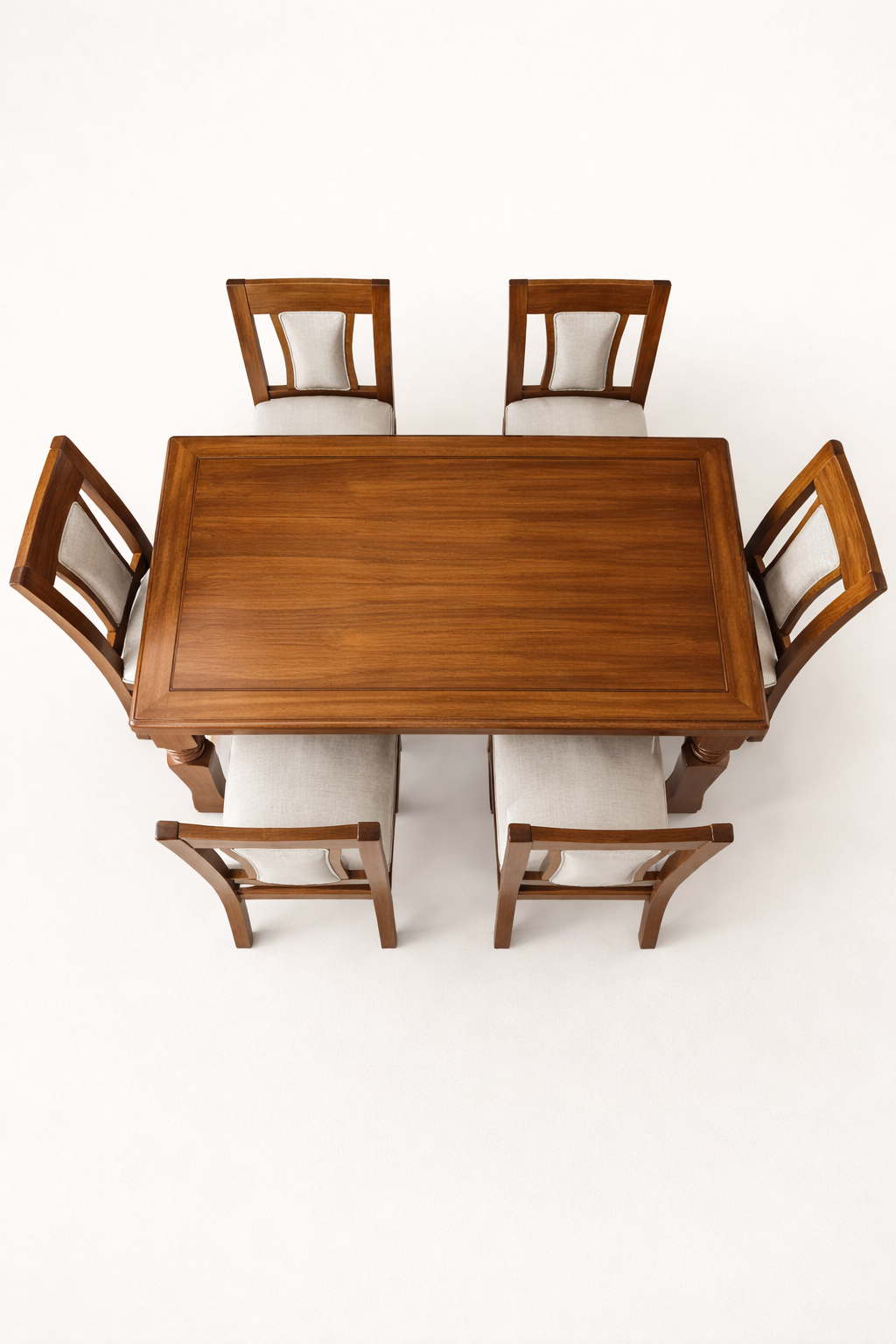 Mbari Dining Set — handcrafted African furniture by Cobs Furniture and metal works in Kenya
