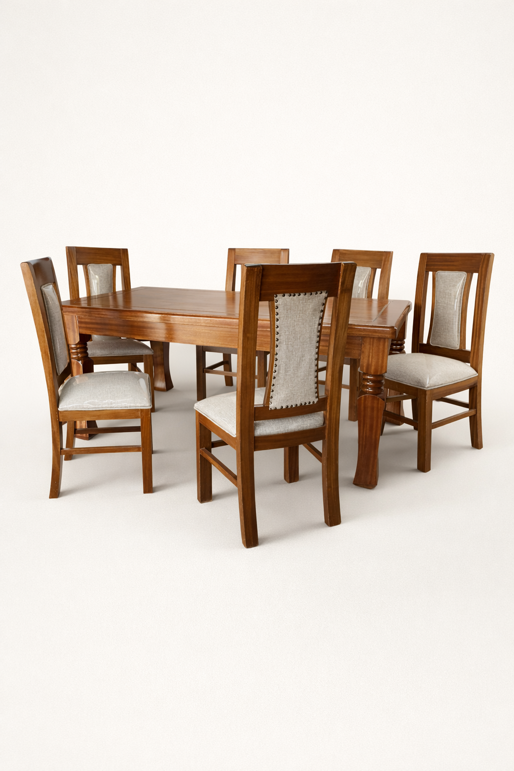 Mbari Dining Set — handcrafted African furniture by Cobs Furniture and metal works in Kenya (view 4)