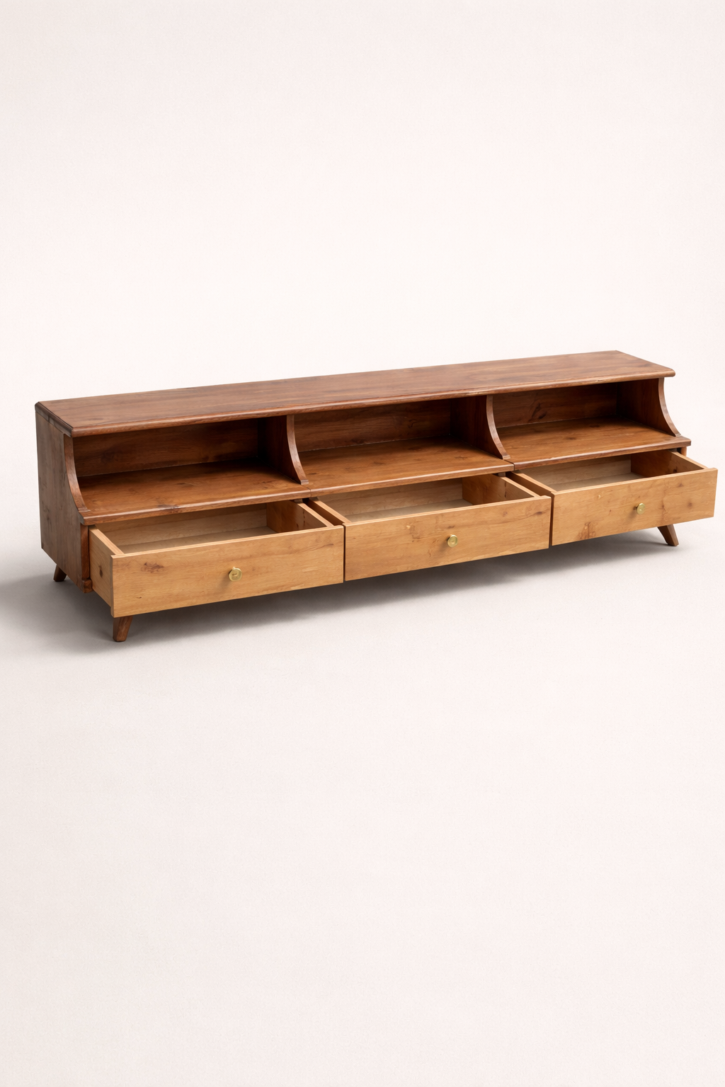 Sakani TV Stand — handcrafted African furniture by New mt sabyinyo in Kenya (view 2)