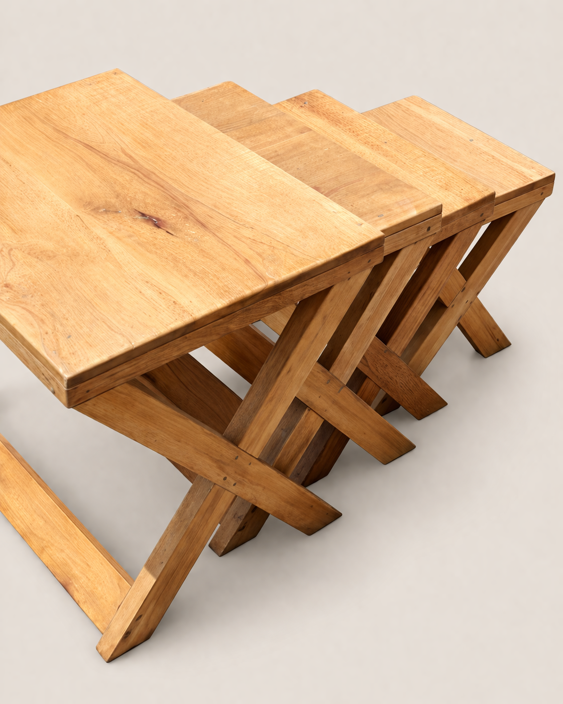 Kikonde Nest Of Stools — handcrafted African furniture by Makey Stays in Kenya (view 3)