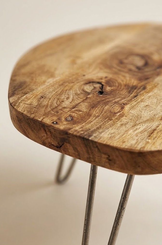 Oba Side Table — handcrafted African furniture by Neim furniture  in Kenya (view 4)