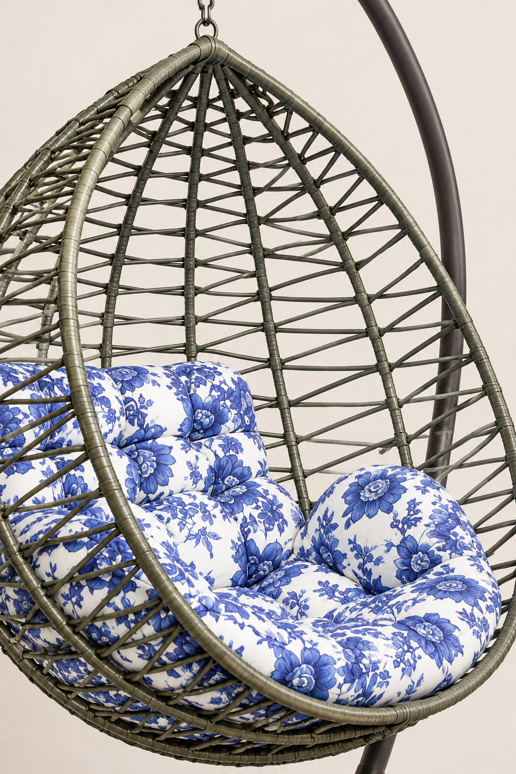 Zuri Swing Chair. — handcrafted African outdoor by Sinai in Kenya
