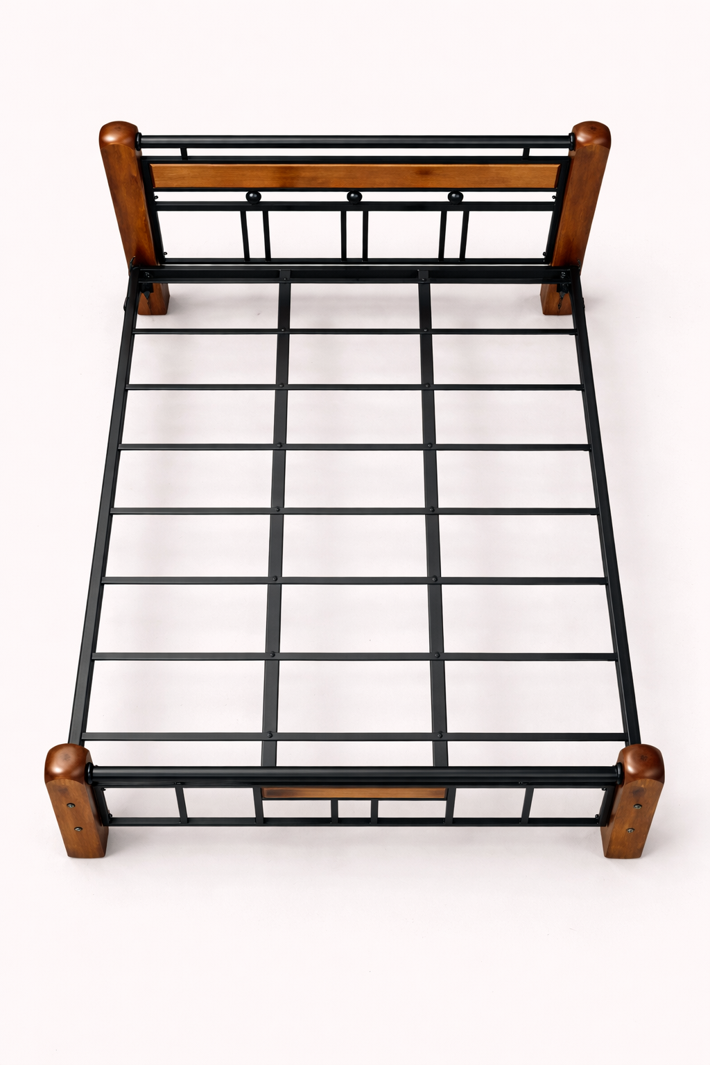 Bed 5by6 — handcrafted African furniture by Bimos Furniture in Kenya (view 2)