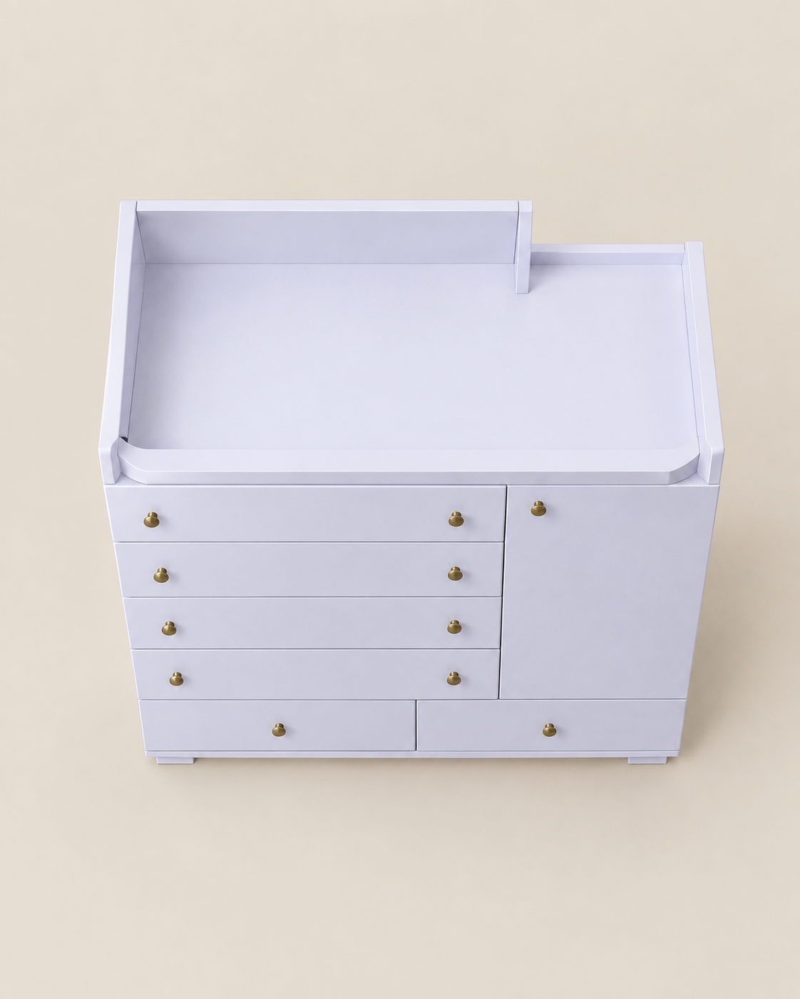 Zambarau Nursery Dresser — handcrafted African furniture by Be at home furniture  in Kenya (view 2)