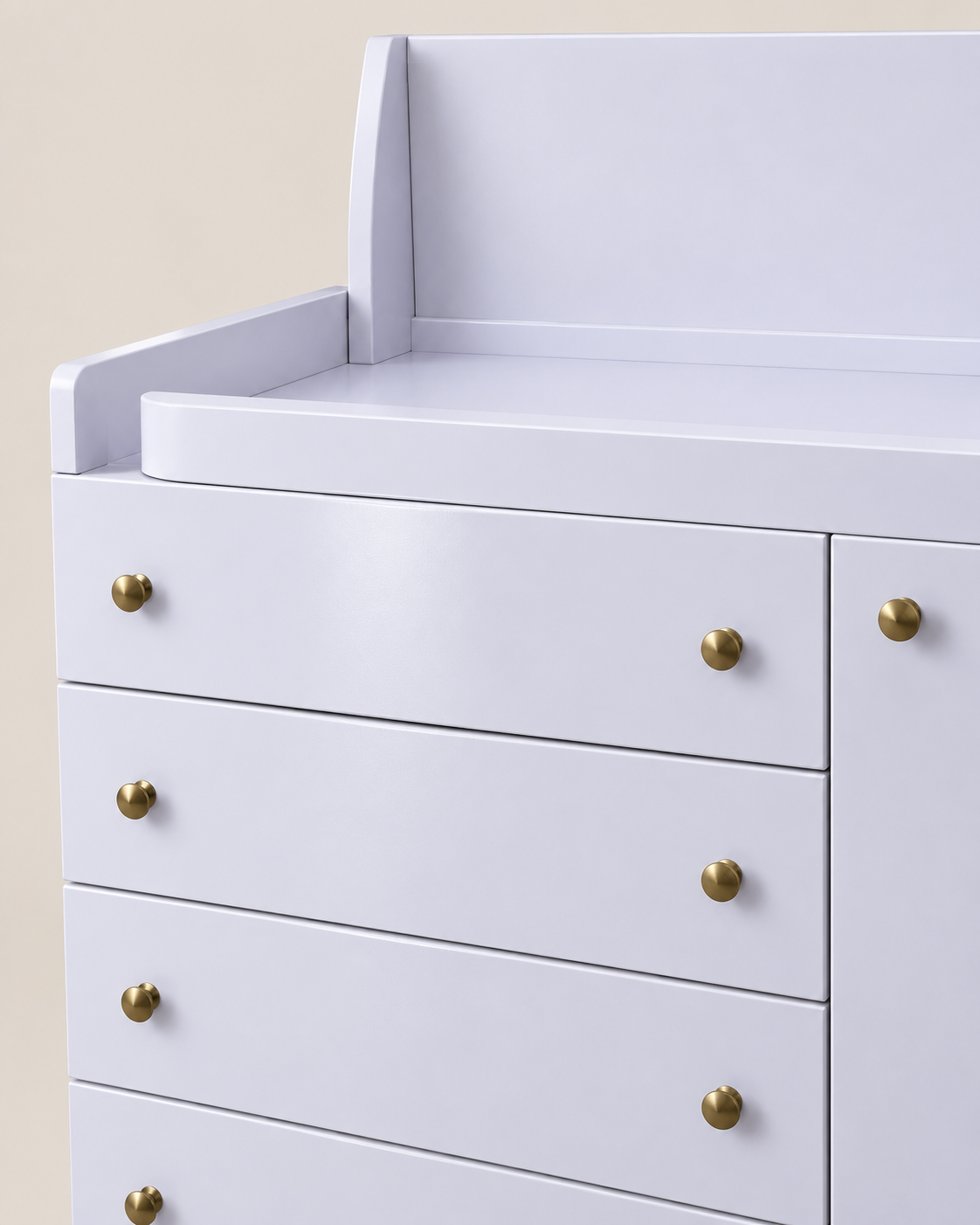 Zambarau Nursery Dresser — handcrafted African furniture by Be at home furniture  in Kenya (view 4)