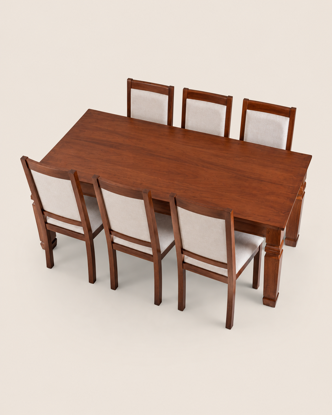 Chele Dining Set — handcrafted African furniture by Serahfins furniture in Kenya (view 2)